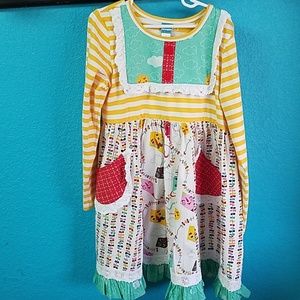 Little miss marmalade  size 8 dress